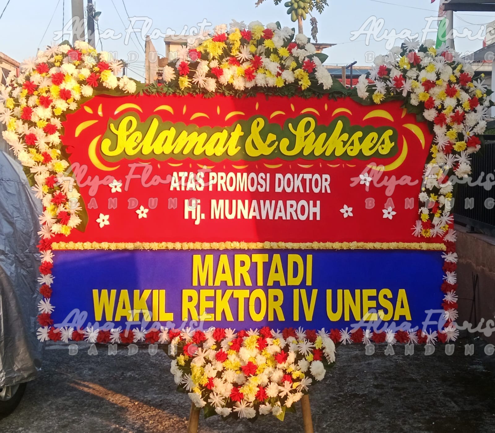 standing flower cimahi